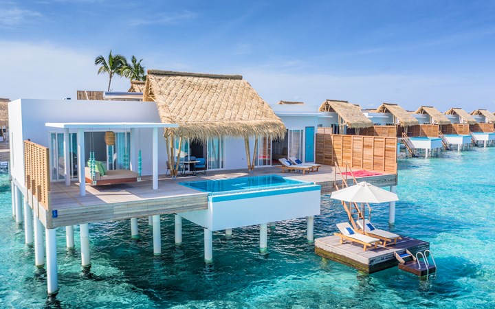 WATER VILLA WITH POOL